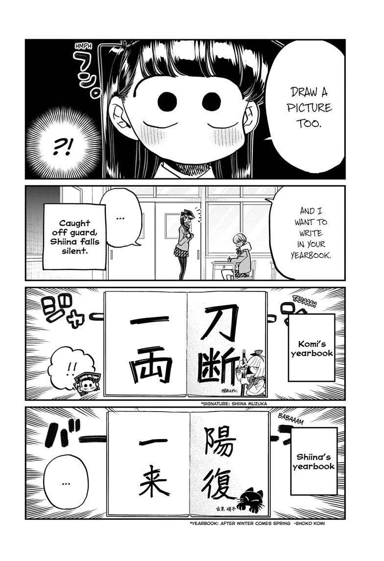 Komi-san wa Komyushou Desu Chapter 497 3